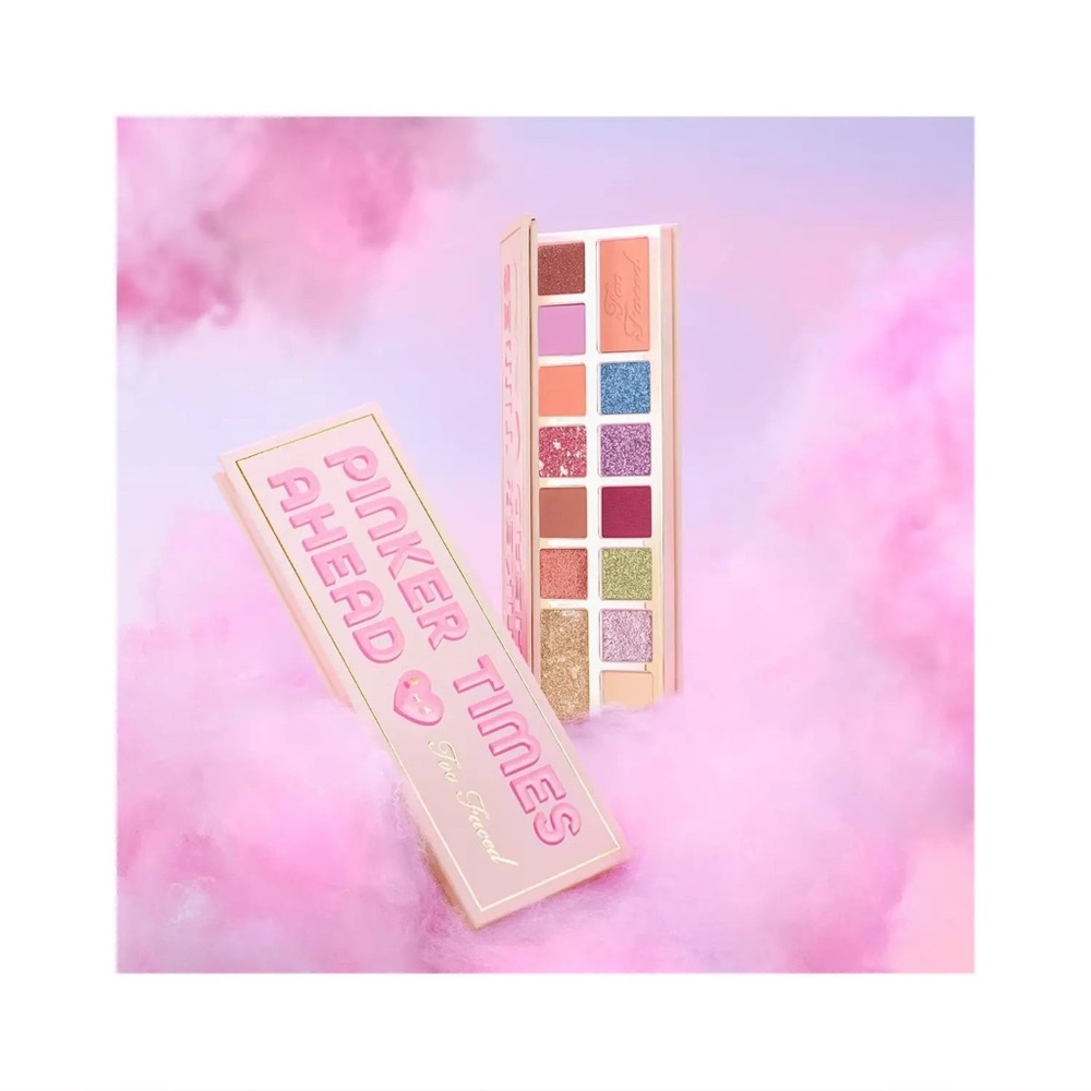 Too Faced — Pinker Times Ahead Eyeshadow Palette – NIB – Limited Edition